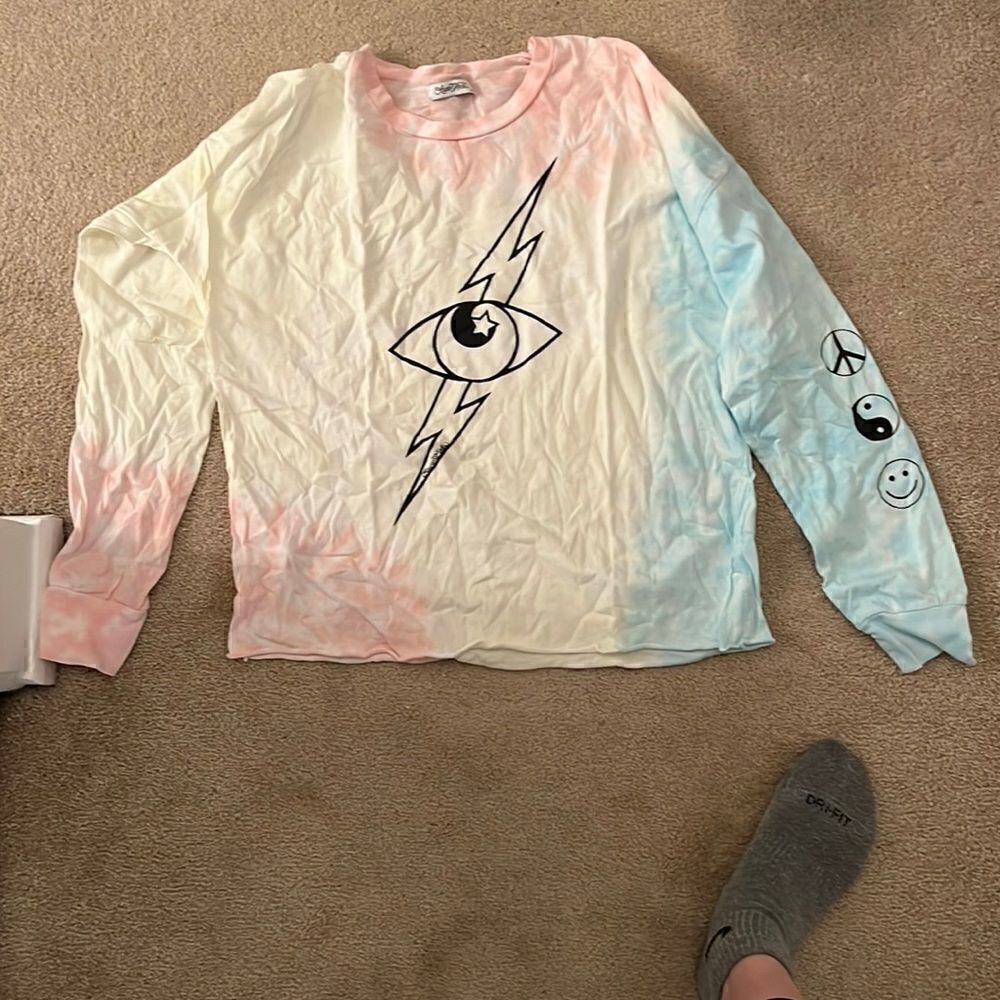 Lauren Moshi Tie Dye Long Sleeve XS